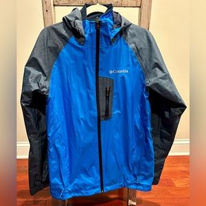 Columbia Omni-Tech waterproof breathable jacket.